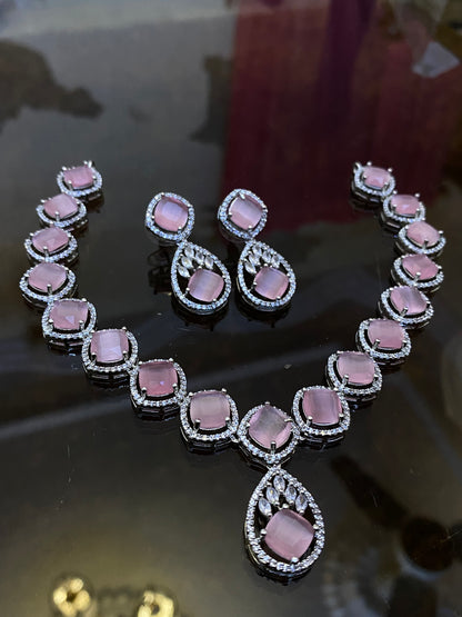 Zircon Necklace Set