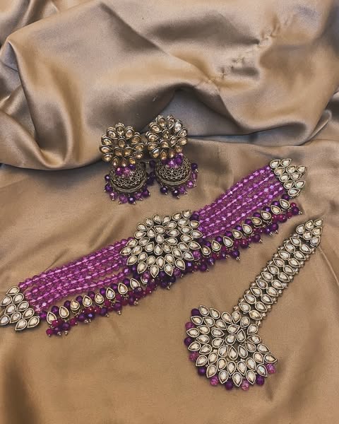 Ranjhna Choker set