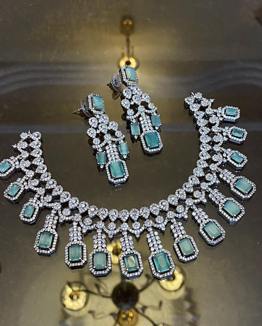 Zircon Necklace Set