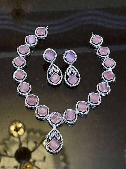 Zircon Necklace Set