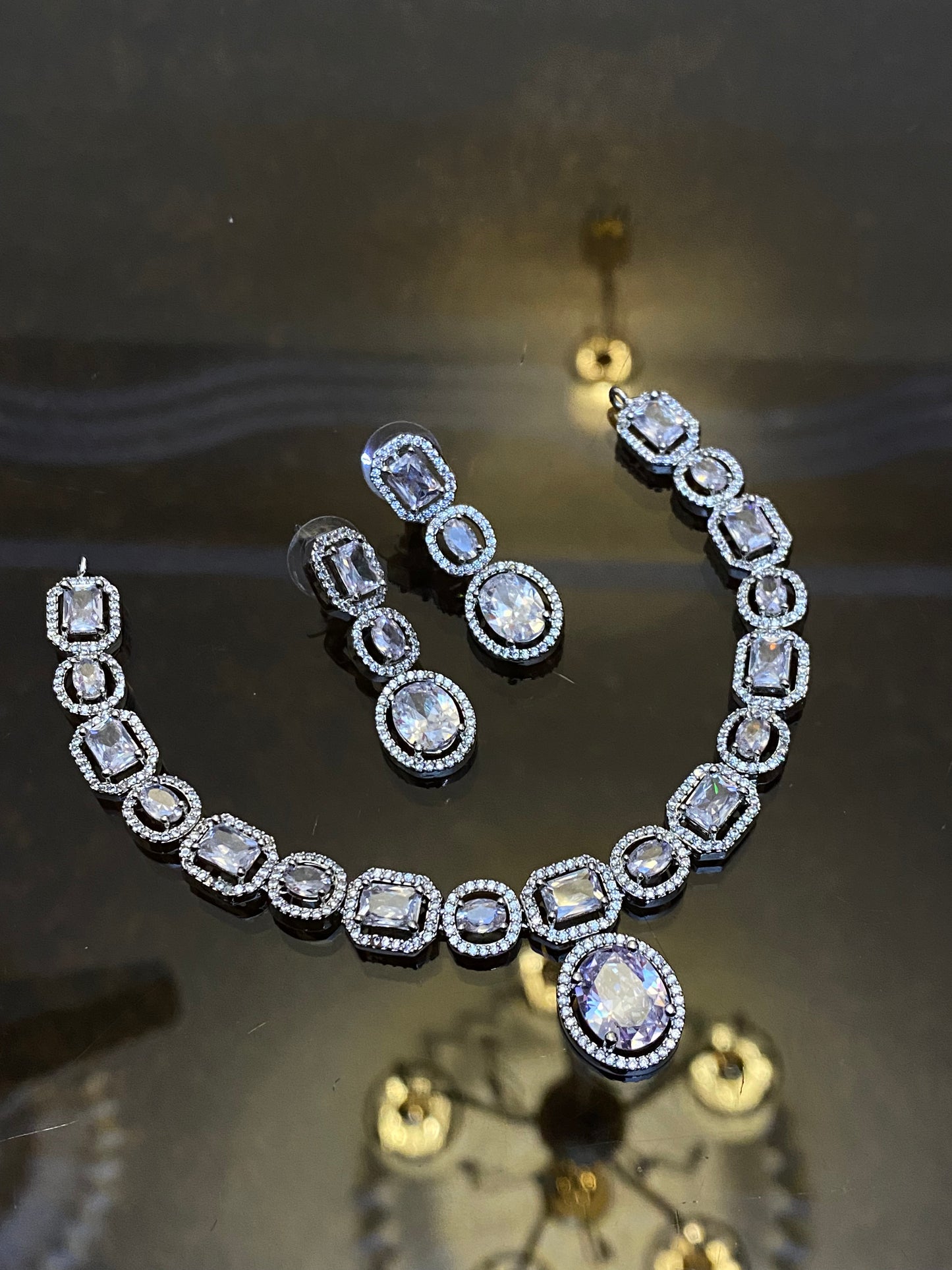 Zircon Necklace Set