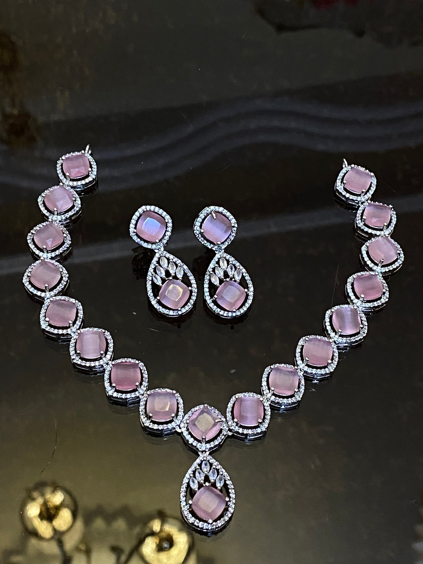 Zircon Necklace Set