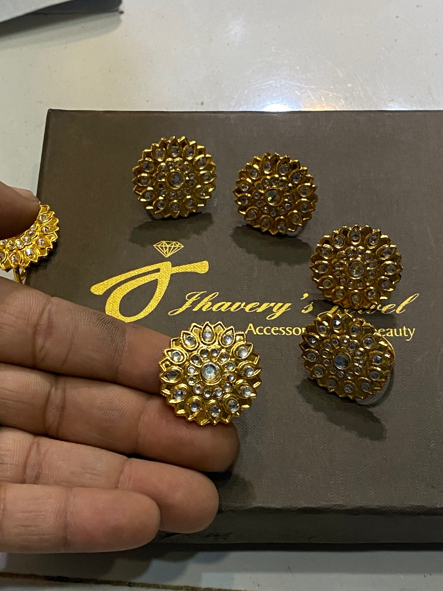 Kundan Rings Multani Traditional