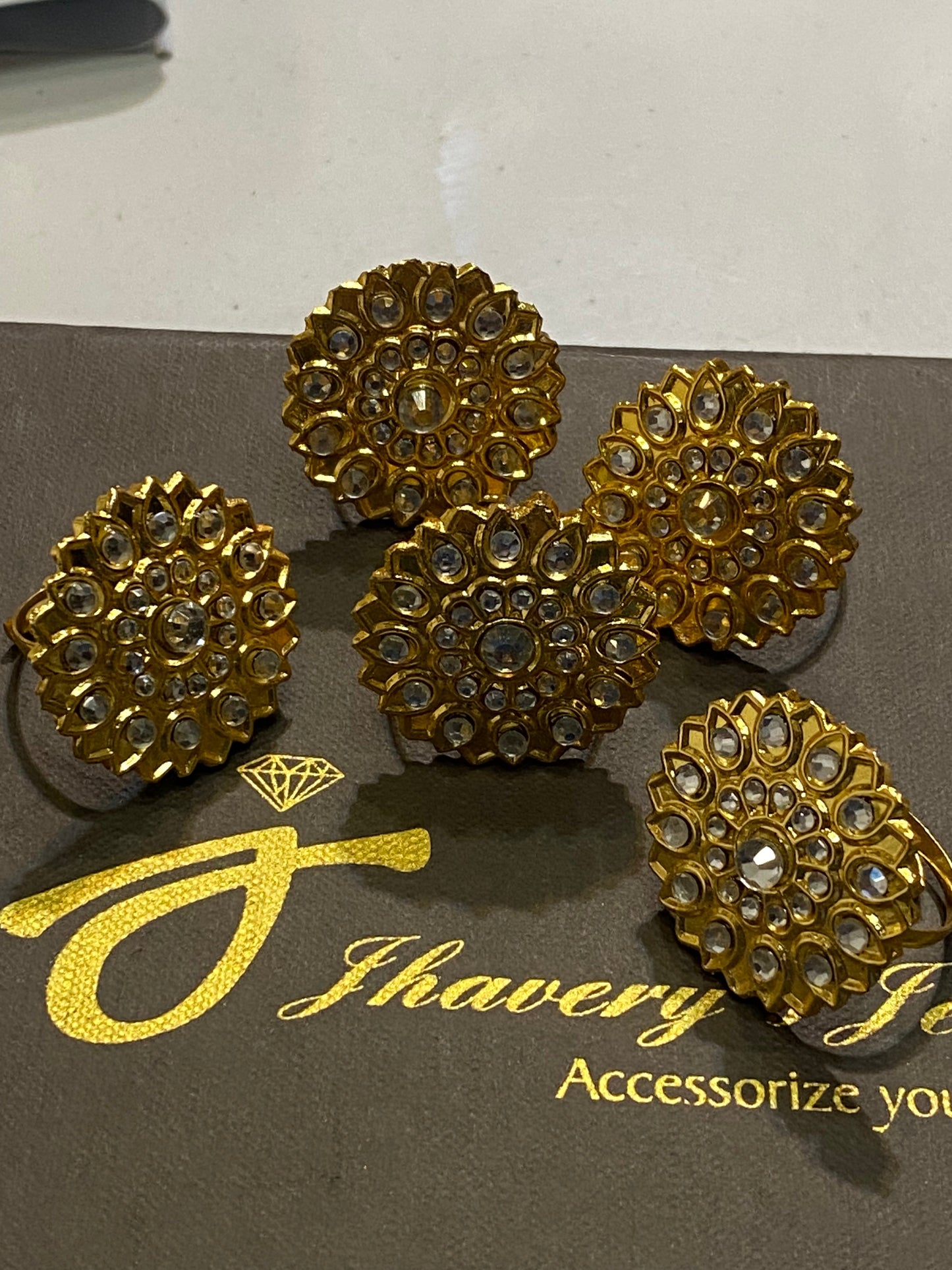 Kundan Rings Multani Traditional