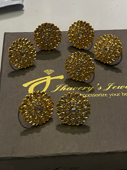 Kundan Rings Multani Traditional